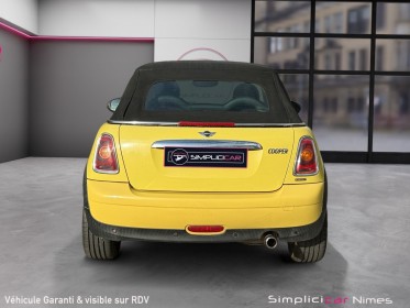 Mini cabriolet r57 1.6i - 120 cooper - garantie 12 mois occasion simplicicar nimes - rb auto simplicicar simplicibike france