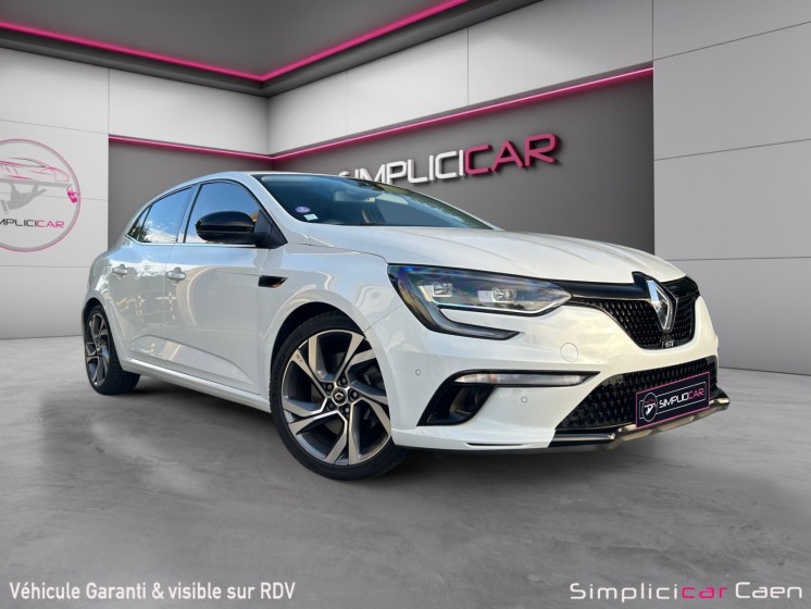 Renault megane iv berline tce 205 energy edc7 gt - bose ath attelage - garantie 12 mois occasion simplicicar caen ...