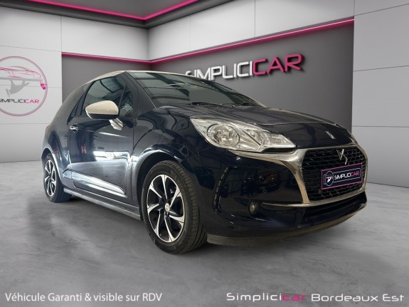 Ds ds 3 1.2 130ch ss bvm6 be chic camera carplay courroie faite garantie 12 mois occasion simplicicar bordeaux  simplicicar...