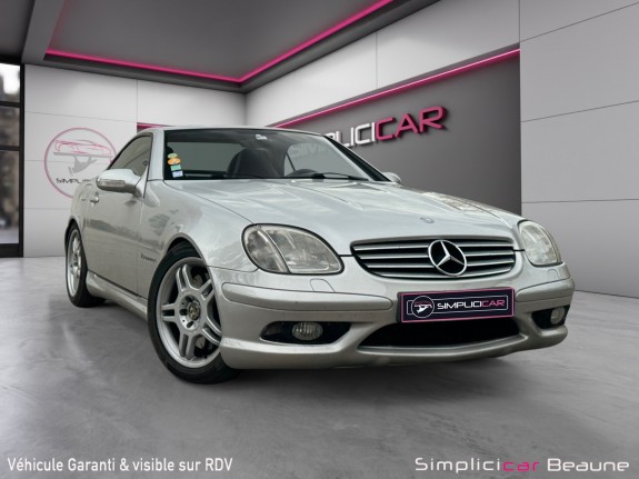 Mercedes classe slk r 170 32 amg a historique entretien complet occasion simplicicar beaune simplicicar simplicibike france