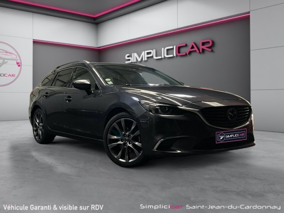 Mazda mazda6 fastwagon 2.2l skyactiv-d 175ch selection 1ère main toit ouvrant panoramique et crochet d'attelage garantie...