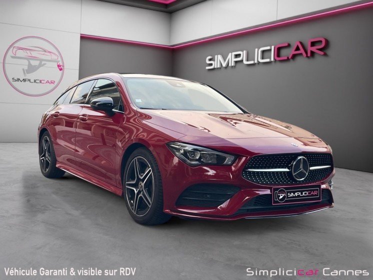 Mercedes cla shooting brake 200 amg line occasion cannes (06) simplicicar simplicibike france