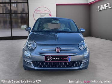 Fiat 500 serie 6 euro 6d 1.2 69 ch eco pack 500 by harcourt toit panoramique carplay garantie 12 mois occasion montpellier...
