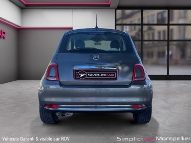 Fiat 500 serie 6 euro 6d 1.2 69 ch eco pack 500 by harcourt toit panoramique carplay garantie 12 mois occasion montpellier...
