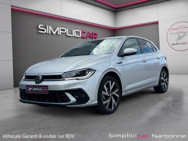 Volkswagen polo 1.0 tsi 95 ss dsg7 r-line garantie 12 mois carplay camera de recul occasion simplicicar narbonne simplicicar...