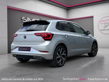 Volkswagen polo 1.0 tsi 95 ss dsg7 r-line garantie 12 mois carplay camera de recul occasion simplicicar narbonne simplicicar...