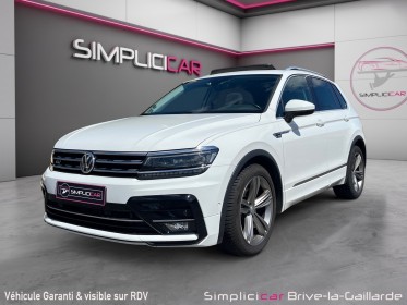 Volkswagen tiguan 2.0 tdi 150 dsg7 r-line carat occasion simplicicar brive la gaillarde  simplicicar simplicibike france