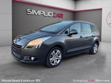Peugeot 5008 2.0 hdi 150ch fap bvm6 allure 7places - radar av ar - toit panoramique - gps occasion simplicicar rennes...