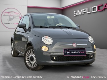Fiat 500 1.2 8v 69 ch lounge clim vitres éléctriques prise aux toit panoramique garantie 12 mois occasion simplicicar...