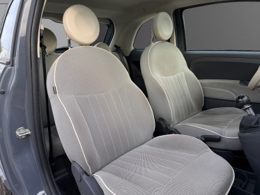 Fiat 500 1.2 8v 69 ch lounge clim vitres éléctriques prise aux toit panoramique garantie 12 mois occasion simplicicar...