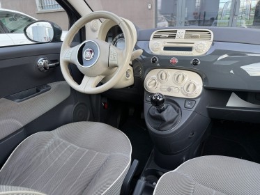 Fiat 500 1.2 8v 69 ch lounge clim vitres éléctriques prise aux toit panoramique garantie 12 mois occasion simplicicar...