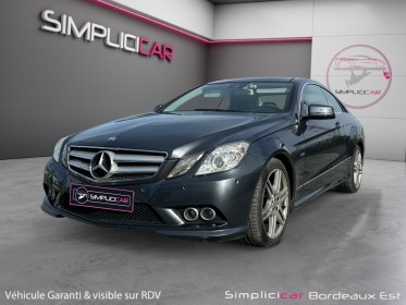 Mercedes classe e coupe 350 cdi blueefficiency executive a toit panoramique clim sièges électrique gps bluetooth occasion...