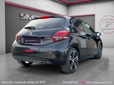 Peugeot 208 1.6 bluehdi 100ch bvm5 gt line caméra de recul carplay clim garantie 12 mois occasion simplicicar bordeaux ...