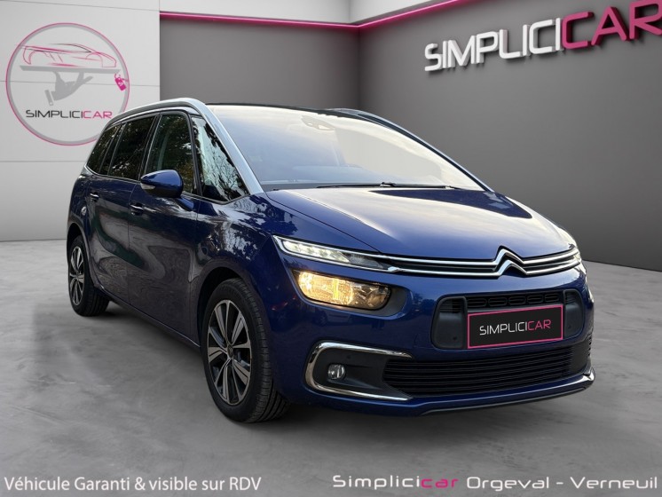 Citroen c4 picasso bluehdi 120ch ss eat6 shine/ radar ar occasion simplicicar orgeval  simplicicar simplicibike france