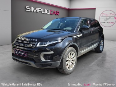 Land rover range rover evoque ed4 150 bvm pure occasion paris 17ème (75)(porte maillot) simplicicar simplicibike france
