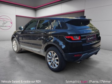 Land rover range rover evoque ed4 150 bvm pure occasion paris 17ème (75)(porte maillot) simplicicar simplicibike france