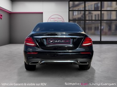 Mercedes classe e 220 d 9g-tronic 4-matic amg line occasion simplicicar livry gargan simplicicar simplicibike france
