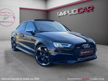 Audi rs3 berline 2.5 tfsi 400 s tronic 7 quattro black panthère bo pack rscarbon toit ouvrant garentie 12mois occasion...