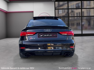 Audi rs3 berline 2.5 tfsi 400 s tronic 7 quattro black panthère bo pack rscarbon toit ouvrant garentie 12mois occasion...