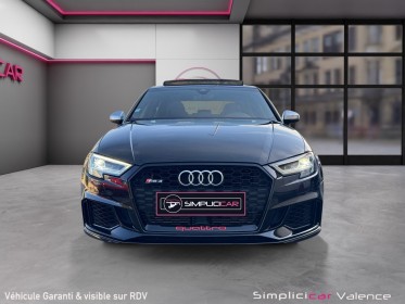 Audi rs3 berline 2.5 tfsi 400 s tronic 7 quattro black panthère bo pack rscarbon toit ouvrant garentie 12mois occasion...