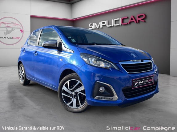 Peugeot 108 vti 72ch - collection - faible km - caméra de recul occasion simplicicar compiegne simplicicar simplicibike france