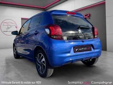 Peugeot 108 vti 72ch - collection - faible km - caméra de recul occasion simplicicar compiegne simplicicar simplicibike france
