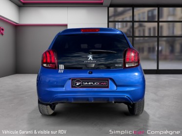 Peugeot 108 vti 72ch - collection - faible km - caméra de recul occasion simplicicar compiegne simplicicar simplicibike france