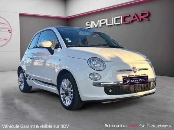 Fiat 500 1.2 8v 69 ch lounge occasion simplicicar labarthe simplicicar simplicibike france