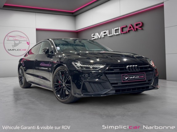 Audi a7 sportback 55 tfsie 367 s tronic 7 quattro ultra competition carplay garantie 12 mois occasion simplicicar narbonne...