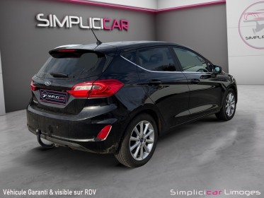 Ford fiesta 1.0 ecoboost 100 ch ss bvm6 titanium garantie 12 mois occasion simplicicar limoges  simplicicar simplicibike france