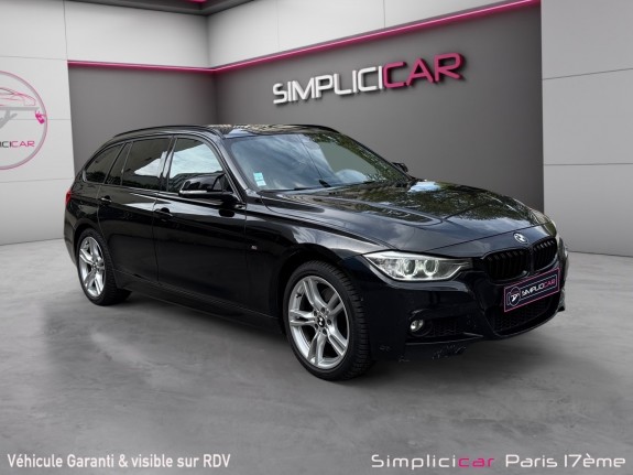 Bmw serie 3 touring f31 330d xdrive 258 ch m sport a - camÉra 360° - affichage tÊte haute - siÈges chauffant - keyless...
