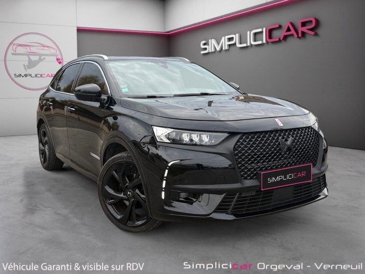 Ds ds7 crossback bluehdi 180 eat8 performance line / full option / toit ouvrant / apple carplay occasion simplicicar orgeval ...