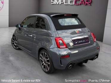 Abarth  500 1.4 tb 16v dualogic 165 cv turismo 595 - suivi complet - décapotable - garantie 12 mois occasion paris 17ème...