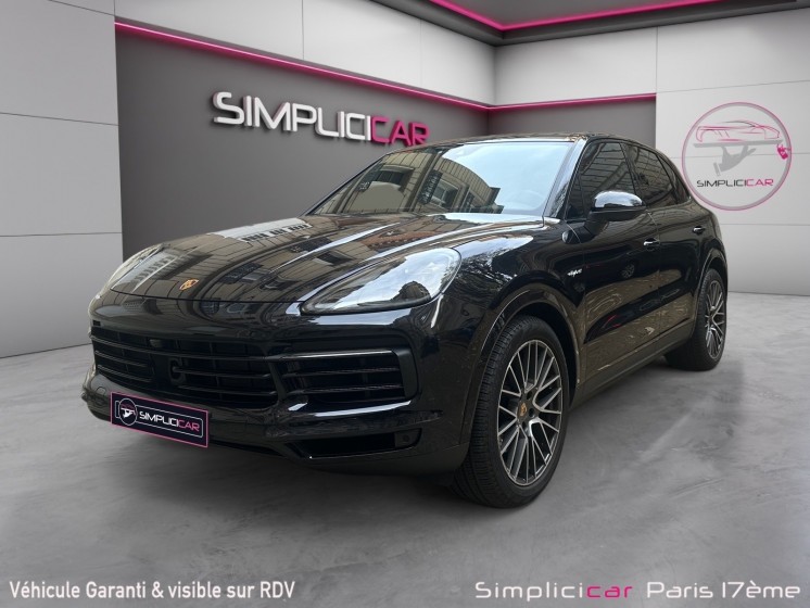 Porsche cayenne e-hybrid 3.0 v6 462 ch tiptronic bva platinum edition toit ouvrant / full cuir occasion paris 17ème...