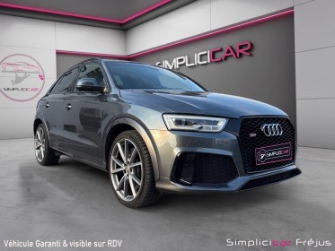 Audi rs q3 2.5 tfsi 340ch quattro s tronic 7 garantie 12 mois occasion simplicicar frejus  simplicicar simplicibike france