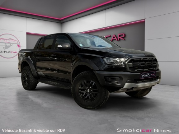 Ford ranger double cabine 2.0 213 bv10 raptor - caméra recul - sièges chauffants - carplay - garantie 12 mois occasion...