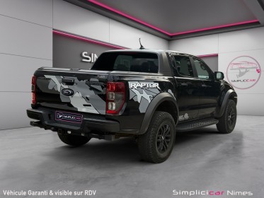 Ford ranger double cabine 2.0 213 bv10 raptor - caméra recul - sièges chauffants - carplay - garantie 12 mois occasion...