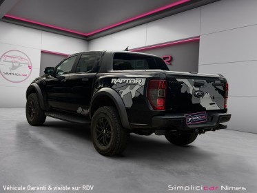Ford ranger double cabine 2.0 213 bv10 raptor - caméra recul - sièges chauffants - carplay - garantie 12 mois occasion...