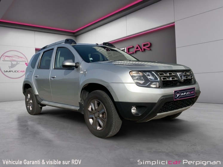 Dacia duster 1.5 dci 110 ch 4x2 prestige gps/attelage/climatisation garantie 12 mois occasion simplicicar perpignan ...