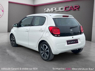 Citroen c1 c1 1.2 82 shine camera de recul courroie neuve clim garantie 12 mois occasion simplicicar bordeaux  simplicicar...