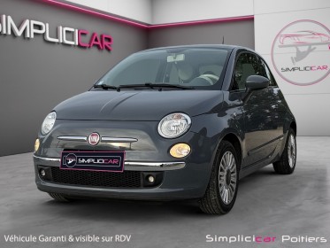 Fiat 500 1.2 8v 69 ch lounge clim vitres éléctriques prise aux toit panoramique garantie 12 mois occasion simplicicar...