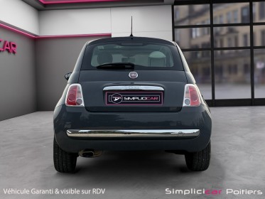 Fiat 500 1.2 8v 69 ch lounge clim vitres éléctriques prise aux toit panoramique garantie 12 mois occasion simplicicar...
