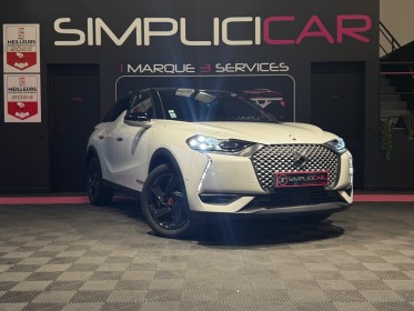Ds ds3 crossback e-tense performance line - garantie 12 mois - occasion  simplicicar aix les bains simplicicar simplicibike...