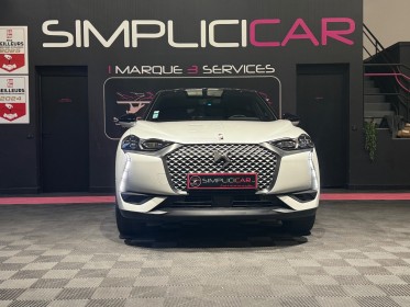 Ds ds3 crossback e-tense performance line - garantie 12 mois - occasion  simplicicar aix les bains simplicicar simplicibike...