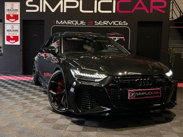 Audi rs6 c8 performance v8 4.0l 630ch - garantie constructeur 2027 - occasion  simplicicar aix les bains simplicicar...