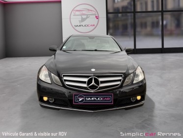 Mercedes classe e coupe 350 cdi blueefficiency executive a - radar av ar - gps occasion simplicicar rennes simplicicar...