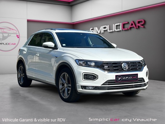 Volkswagen t-roc 2.0 tdi 150 dsg7 r-line / toit ouvrant / caméra / carplay occasion simplicicar veauche simplicicar...
