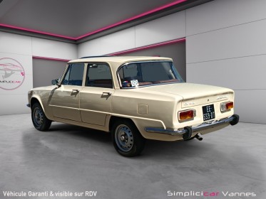 Alfa romeo giulia 1300 nuova super garantie 12 mois moteur/boîte/pont occasion scl 56 - simplicicar vannes simplicicar...