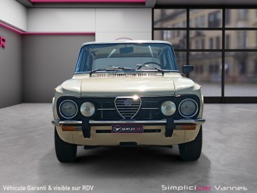 Alfa romeo giulia 1300 nuova super garantie 12 mois moteur/boîte/pont occasion scl 56 - simplicicar vannes simplicicar...