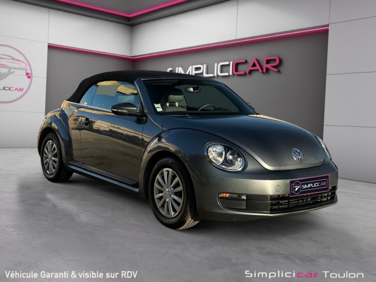 Volkswagen beetle 1.2 tsi 105cv 16v turbo cabriolet - garantie 12 mois occasion simplicicar toulon est simplicicar...